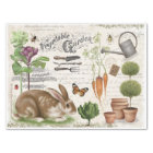 Modern Vintage French Garden Rabbit