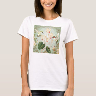 Modern Vintage French Hummingbirds T-Shirt