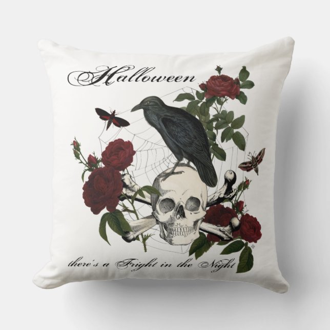 Modern Vintage Halloween pillow (Front)