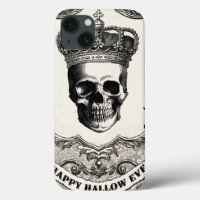 Modern Vintage Halloween skull