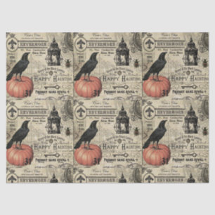 Modern Vintage Halloween tissue paper