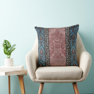 Modern Vintage Inspired Floral Design Cushion