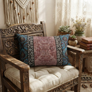 Modern Vintage Inspired Floral Design Decorative Cushion