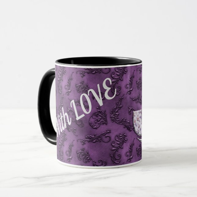 Modern Vintage J Mug (Front Left)