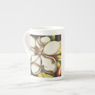 modern vintage magnolia bone china mug