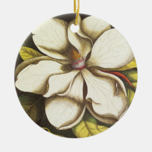 modern vintage magnolia ceramic tree decoration
