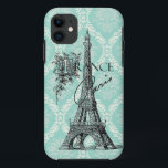 Modern Vintage Paris Eiffel Tower iphone 5 case<br><div class="desc">Modern Vintage Paris France Eiffel Tower iphone 5 case</div>