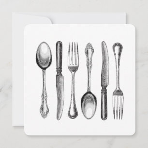 modern vintage silverware
