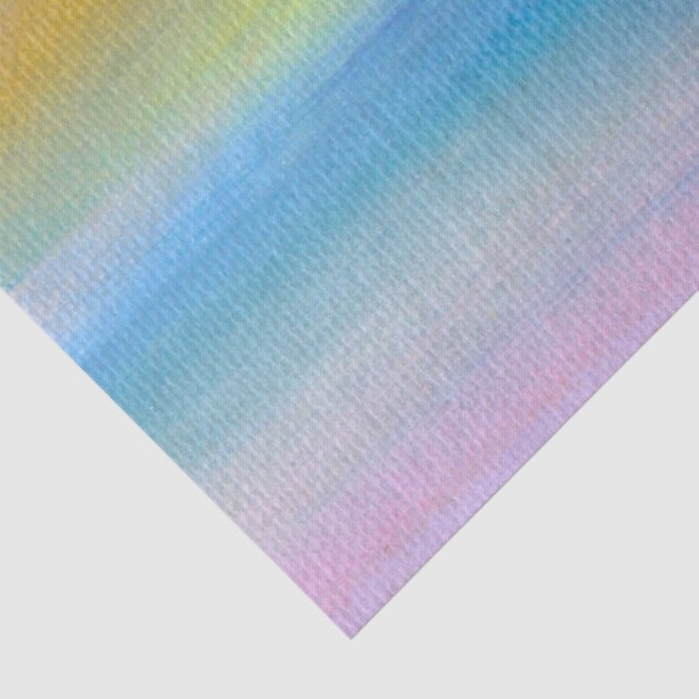 Modern Violet and Golden Ray Abstract Tissue Paper (Detail)