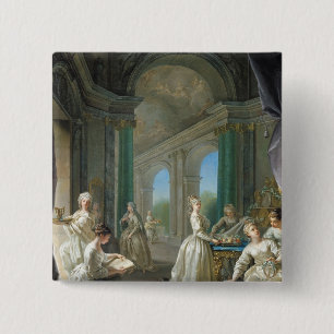 Modern Virgins, 1728 15 Cm Square Badge