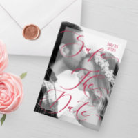 Modern viva magenta Photo Elegant