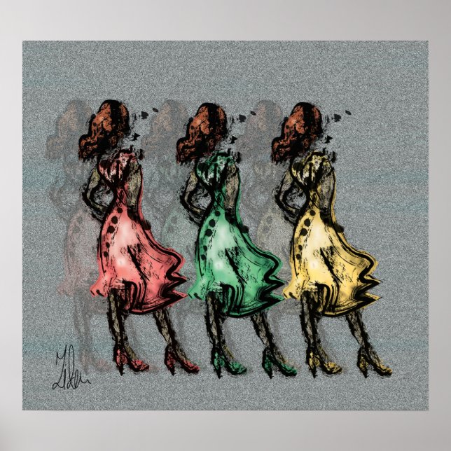Modern wall decor- poster (Front)