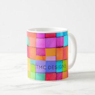 Modern Watercolor Art Colourful Bright Fun Coffee Mug