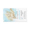 Modern Watercolor Blue Gold Oh Baby Shower 3.5x5"