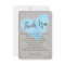 Modern Watercolor Blue Heart Boy Baby Shower