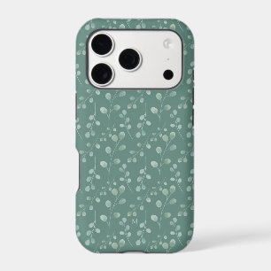 Modern Watercolor Eucalyptus Green Personalised