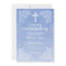 Modern Watercolor First Holy Communion Invitation