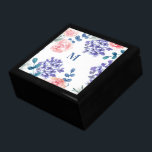 Modern Watercolor Floral Custom Monogram  Gift Box<br><div class="desc">Elevate your gift-giving with the Modern Watercolor Floral Custom Monogram Gift Box, a perfect blend of functionality and artistry. This charming box is an invitation to offer a present that speaks volumes about thoughtfulness and style. Adorned with a medley of meticulously handpainted watercolor flowers, the design exudes the whimsical allure...</div>