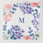 Modern Watercolor Floral Custom Monogram Trinket Trays<br><div class="desc">Transform a daily essential into a piece of art with the Modern Watercolor Floral Custom Monogram Trinket Tray. This exquisite tray invites you to infuse a personal touch into a practical item, making it a uniquely tailored gift for that special someone. Adorned with an array of handpainted watercolor blooms, this...</div>