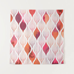 Modern watercolor leafs, seamless pattern. tapestry