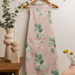 Modern Watercolor Leaves Pattern  Apron<br><div class="desc">Modern Watercolor Leaves Pattern</div>