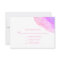 Modern Watercolor Peach Pink  RSVP Insert Cards