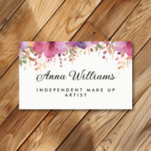 Modern Watercolor Pink Flower Minimalist