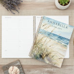 Modern Watercolor Seaside Beach Coastal Personal Planner<br><div class="desc">Keep your daily schedule in style with this beach themed design. This simple design features a beautiful watercolor design,  featuring soft tide gently washing on a sand shore and delicate sea grasses. Perfect for the beach lover. Created by Simply Farmhouse Press.</div>