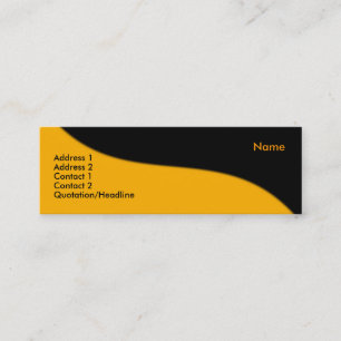 Modern Wave Business Card