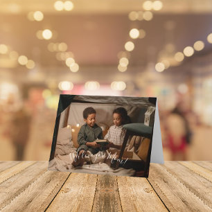 Modern We Love You Mum Photo Mother's Day Card