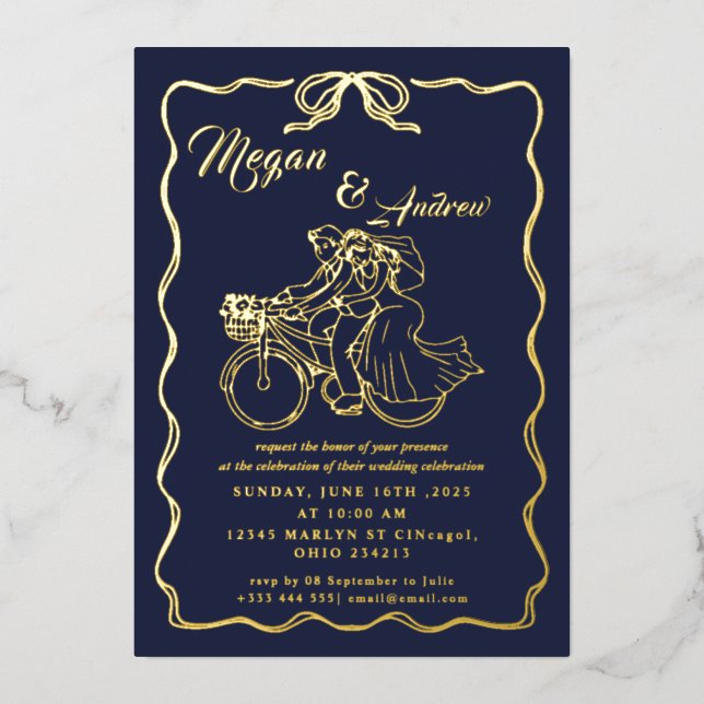 Modern  Wedding (Front)