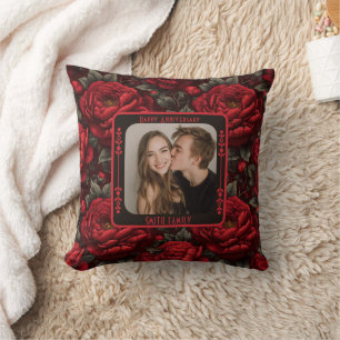 Modern Wedding 20Th Anniversary Throw Pillow 