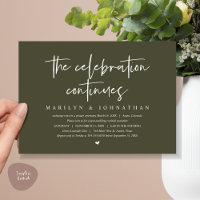 Modern Wedding Elopement the celebration continues