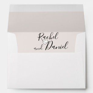 Modern Wedding Envelope