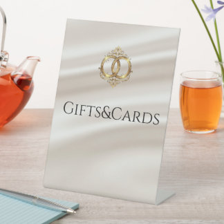 Modern Wedding Gifts&Cards Sign