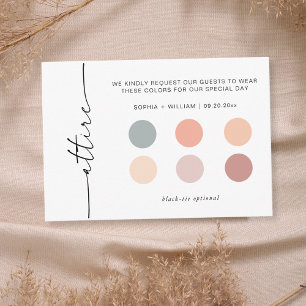 Modern Wedding Guest Attire Dress Code insert