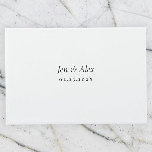 Modern Wedding Guest Book