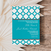 Modern Wedding Invite // Morrocan
