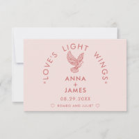 Modern Wedding Minimalist Elegant Romeo and Juliet