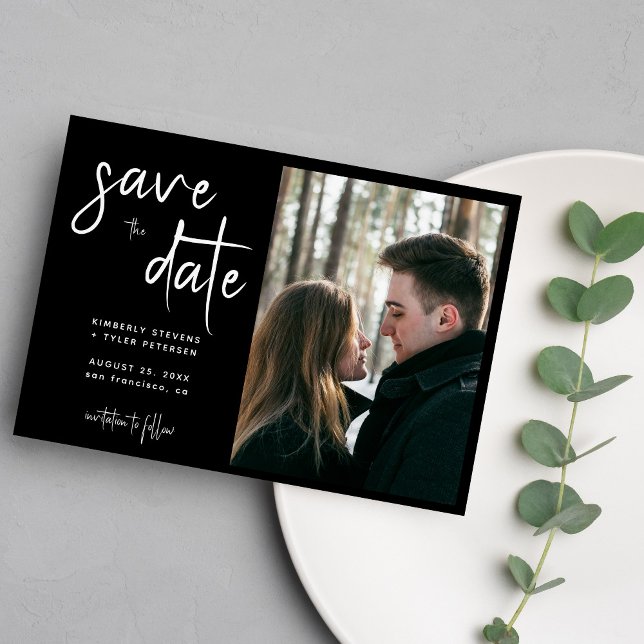 Modern wedding photo  save the date (Creator Uploaded)