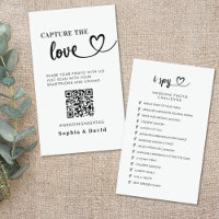 Modern Wedding Photos Capture The Love QR Code