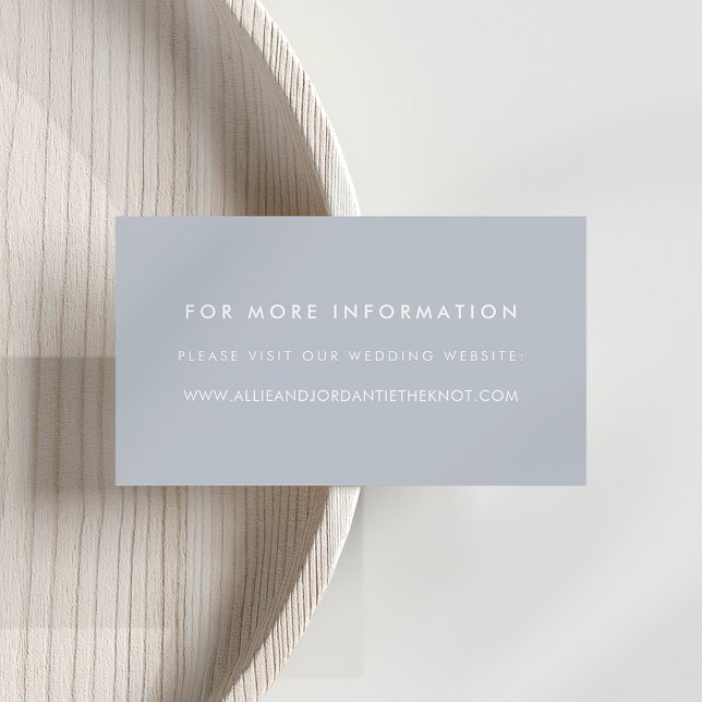 Modern Wedding Website Cards | Slate (Creator Uploaded)