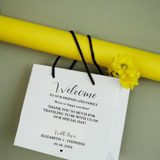 Modern wedding welcome bag hotel guest bags  (Creator Uploaded)