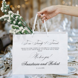 Modern Wedding Welcome Bags