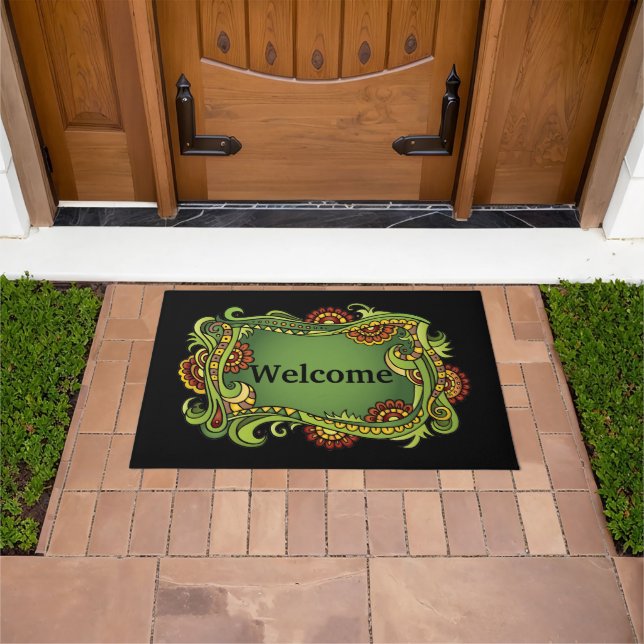 Modern Welcome Doormat (Outdoor)