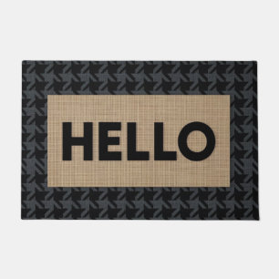 Modern Welcome Doormat
