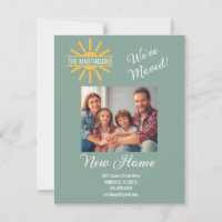 Modern We've Moved Change of Address Photo 