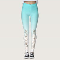 Modern white blue gradient workout