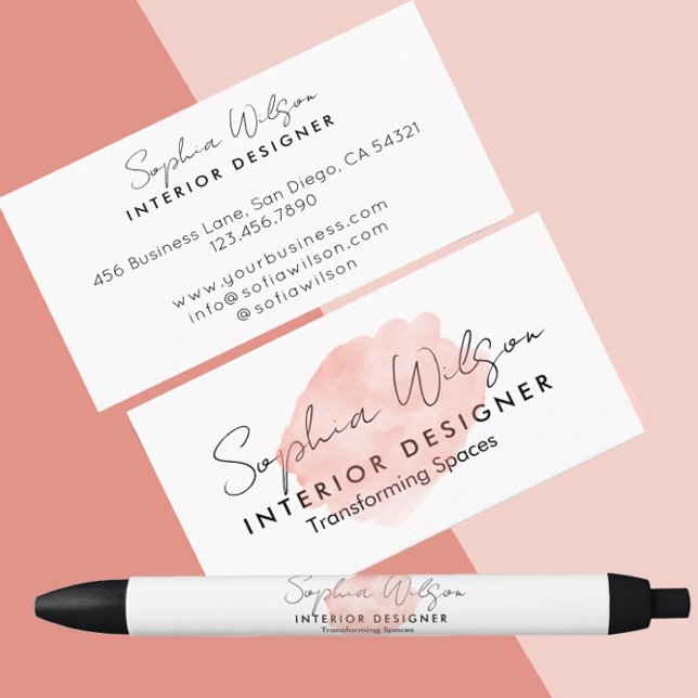 Modern White Business Signature Logo Black Ink Pen (Creator Uploaded)