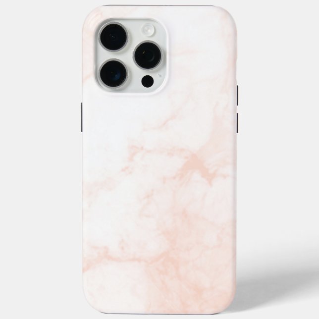 Modern White & Golden Marble Case-Mate iPhone Case (Back)